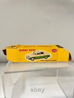 Vintage Dinky Toys 162 Ford Zephyr Saloon 1958 near Mint in original box