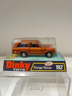 Vintage Dinky Toys 192 Range Rover blue interior Sealed Prestine 5 bolt wheel