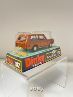 Vintage Dinky Toys 192 Range Rover blue interior Sealed Prestine 5 bolt wheel
