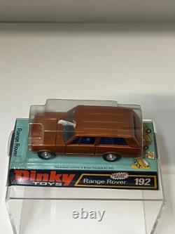 Vintage Dinky Toys 192 Range Rover blue interior Sealed Prestine 5 bolt wheel