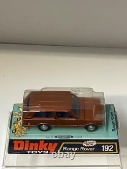 Vintage Dinky Toys 192 Range Rover blue interior Sealed Prestine 5 bolt wheel