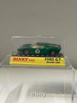 Vintage Dinky Toys 215 Ford G. T Racing car 1970 74 Stunning sealed Mint in box
