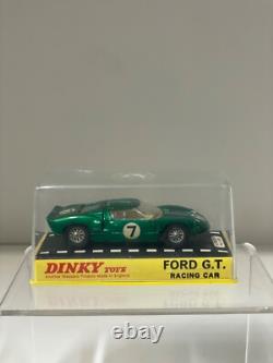 Vintage Dinky Toys 215 Ford G. T Racing car 1970 74 Stunning sealed Mint in box