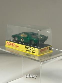Vintage Dinky Toys 215 Ford G. T Racing car 1970 74 Stunning sealed Mint in box
