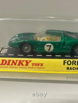 Vintage Dinky Toys 215 Ford G. T Racing car 1970 74 Stunning sealed Mint in box