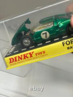 Vintage Dinky Toys 215 Ford G. T Racing car 1970 74 Stunning sealed Mint in box