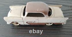 Vintage Dinky Toys 24 D Plymouth Belvedere Tan/Fawn & Metallic Bronze. SCARCE