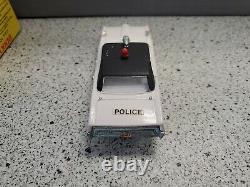 Vintage Dinky Toys #251 USA Police Car With Rough Shape Box Meccano