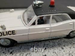 Vintage Dinky Toys #251 USA Police Car With Rough Shape Box Meccano