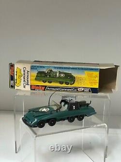 Vintage Dinky Toys 602 Armoured Command Car Gerry Anderson Mint in boxed 1975