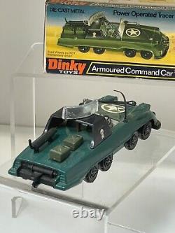 Vintage Dinky Toys 602 Armoured Command Car Gerry Anderson Mint in boxed 1975