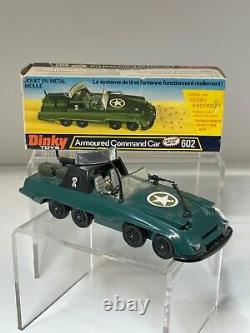 Vintage Dinky Toys 602 Armoured Command Car Gerry Anderson Mint in boxed 1975