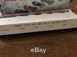 Vintage Dinky Toys / MIB / Grand Prix Car Collection / Gift Set / No. 4-2
