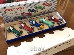 Vintage Dinky Toys MIB Grand Prix Race Car Collection Gift Set No. 4