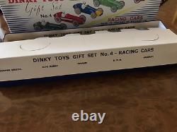 Vintage Dinky Toys MIB Grand Prix Race Car Collection Gift Set No. 4