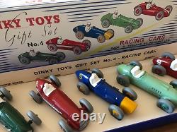 Vintage Dinky Toys MIB Grand Prix Race Car Collection Gift Set No. 4 Vintage Dinky Toys MIB Grand Prix Race Car Collection Gift Set No. 4
