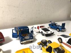 Vintage Dinky Toys Mercury Solido Tekno 143 Scale Lot of 10 Cars