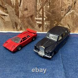 Vintage Dinky Toys Mini Cars Rolls Royce Phantom & Lamborghini Countach