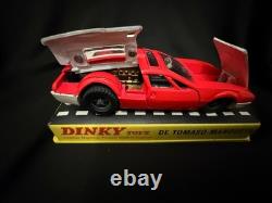 Vintage Dinky Toys No 187 De Tomaso Mangusta Diecast Car With Display Case