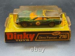 Vintage Dinky Toys No 216 Dino Ferrari Made in England Boxed VGC Original