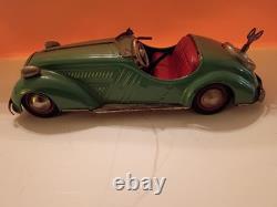 Vintage Distler D-3150 50s Convertible Tin WindUp Car