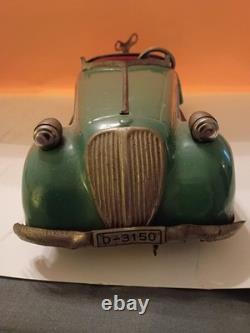 Vintage Distler D-3150 50s Convertible Tin WindUp Car