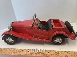 Vintage Doepke MT MG Roadster Sports Car Kit Model No 2017 Toys 1950's