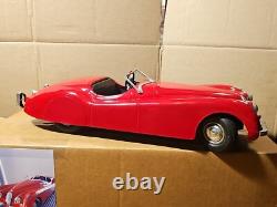 Vintage Doepke Model Toys Jaguar XK120 18 Excellent! Red Vintage Doepke Model Toys Jaguar XK120 18 Excellent! Red
