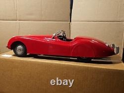 Vintage Doepke Model Toys Jaguar XK120 18 Excellent! Red