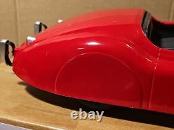 Vintage Doepke Model Toys Jaguar XK120 18 Excellent! Red