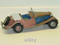 Vintage Doepke Model Toys MG Car, Diecast Vehicle, Restore