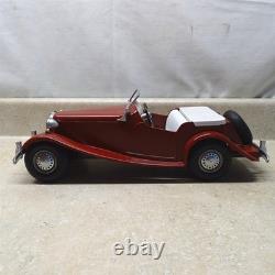 Vintage Doepke Model Toys MG Car, Diecast Vehicle, Restore/Repaint, Nice