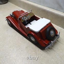 Vintage Doepke Model Toys MG Car, Diecast Vehicle, Restore/Repaint, Nice