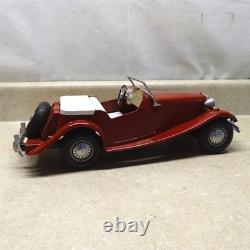 Vintage Doepke Model Toys MG Car, Diecast Vehicle, Restore/Repaint, Nice