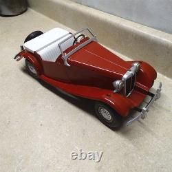 Vintage Doepke Model Toys MG Car, Diecast Vehicle, Restore/Repaint, Nice