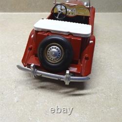 Vintage Doepke Model Toys MG Car, Diecast Vehicle, Restore/Repaint, Nice