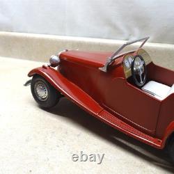 Vintage Doepke Model Toys MG Car, Diecast Vehicle, Restore/Repaint, Nice