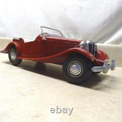 Vintage Doepke Model Toys MG Car, Diecast Vehicle, Restore/Repaint, Nice