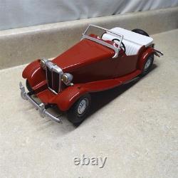 Vintage Doepke Model Toys MG Car, Diecast Vehicle, Restore/Repaint, Nice
