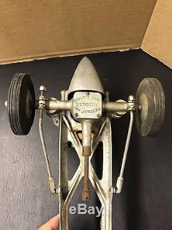 Vintage Dooling Bros Mercury Tether Car Chassis RWD Line Control Racer Aluminum