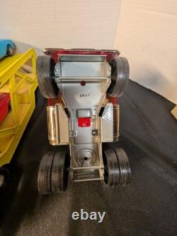 Vintage ERTL Toys International Transtar Truck Car Carrier Truck 80s In Box