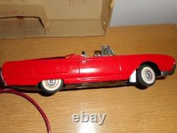 Vintage FORD THUNDERBIRD Battery Operated Car/Cragstan Corp. /w Box/ Never Used