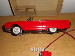 Vintage FORD THUNDERBIRD Battery Operated Car/Cragstan Corp. /w Box/ Never Used Vintage FORD THUNDERBIRD Battery Operated Car/Cragstan Corp. /w Box/ Never Used
