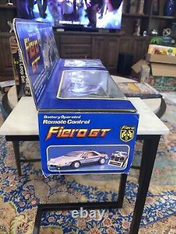 Vintage Fiero Gt Remote Control Car Complete With Original Box