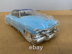 Vintage Fifties Cadillac Hardtop 1950 Cadillac Diecast Friction Car Japan Blue