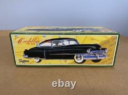 Vintage Fifties Cadillac Hardtop 1950 Cadillac Diecast Friction Car Japan Blue