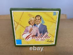 Vintage Fifties Cadillac Hardtop 1950 Cadillac Diecast Friction Car Japan Blue