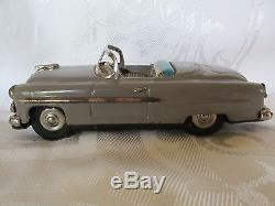 Vintage Ford Convertible Tin Toy Car Friction Toy Car 1950s Does Not Wind