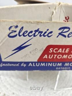 Vintage Ford Electric Remote Control Car Aluminum Model Toys Inc Box 1950s