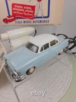 Vintage Ford Electric Remote Control Car Aluminum Model Toys Inc Box 1950s